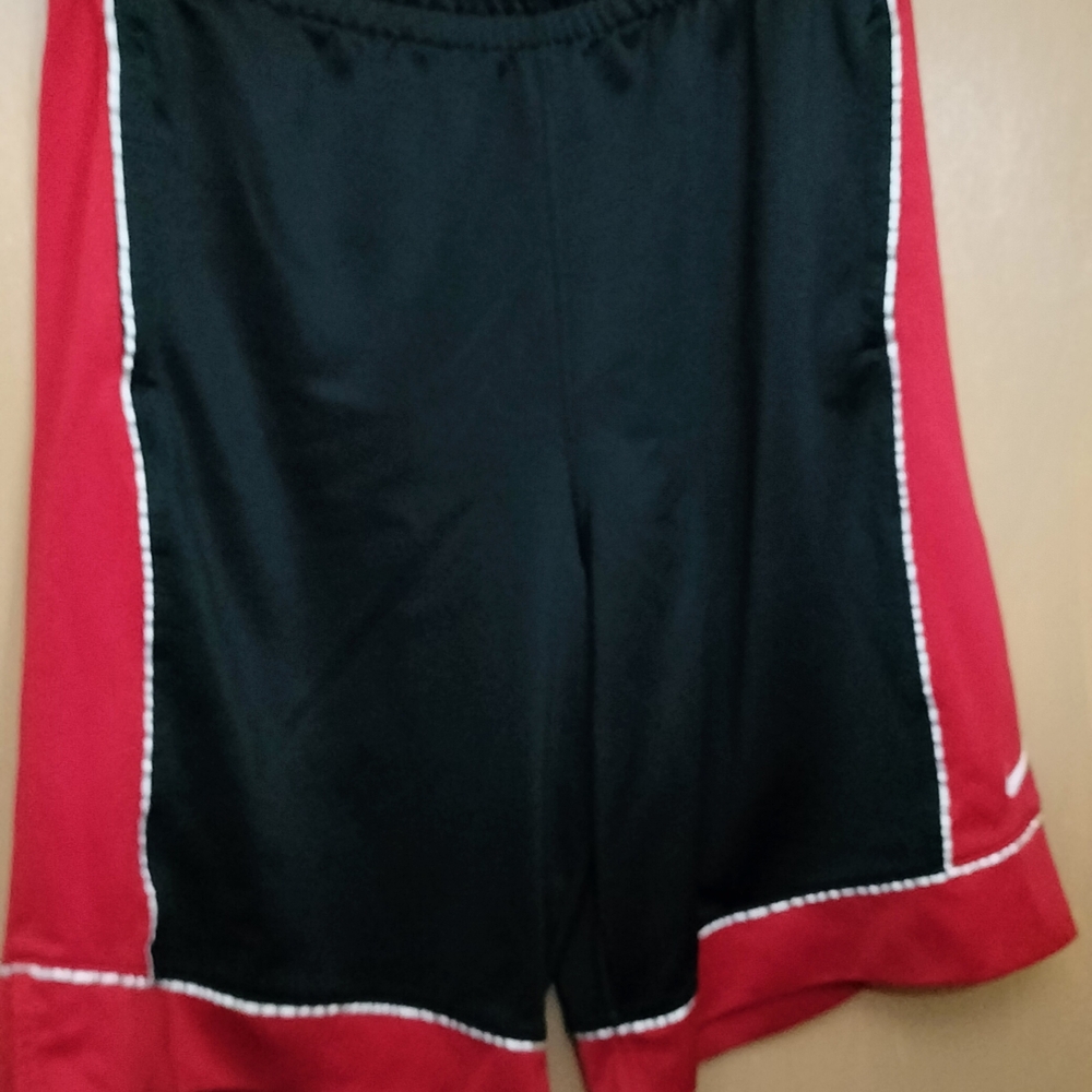 Stylish Black and Red Men's Shorts Nike